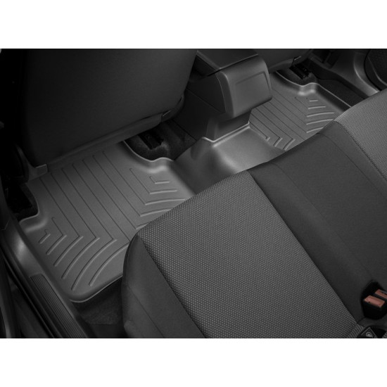 3D килимки для Volkswagen Jetta 2019- чорні задні WeatherTech 4413172
