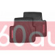 Килимки для Skoda Scala 2020- червоне лого задні