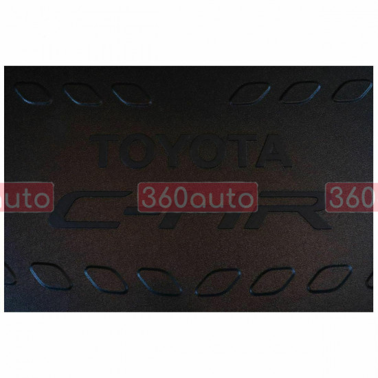 Оригинальный коврик в багажник Toyota C-HR 2016- для авто без запаской (тойота ц хр) PW241-10004