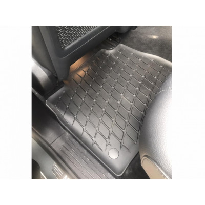 Оригинальные коврики в салон Mercedes GLE-Class V167 2019- черные задние 2шт (мерседес жле класс)