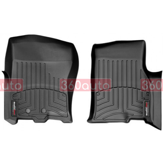 3D коврики для Ford Expedition, Lincoln Navigator 2011-2017 черные передние WeatherTech 443531