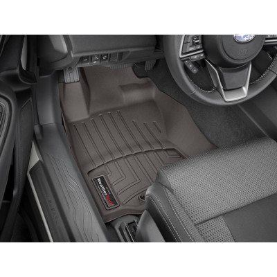 3D килимки для Subaru Outback, Legacy 2020- какао передні WeatherTech 4715831