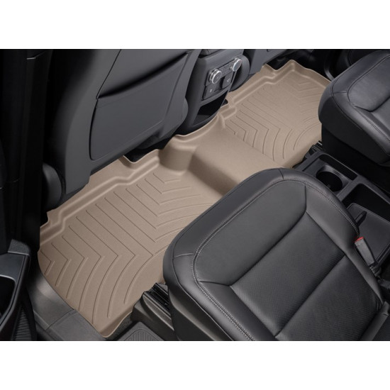 3D коврики для Ford Explorer 2020- бежевые задние WeatherTech 4515752