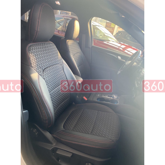Модельные чехлы с антары на сиденья Ford Kuga 2019- 150.05.38 Пошив под Заказ