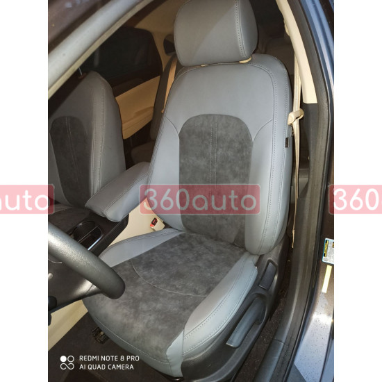Модельные чехлы с антары на сиденья Ford Tourneo Connect 2013-2018 150.05.40 Пошив под Заказ