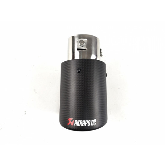 Насадка на глушник Akrapovic 63mm матовий карбон