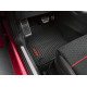 Ковры салона Volkswagen Golf 7 GTI 2012- (красное лого) кт 4шт (фольксваген гольф) 5GV061550 041