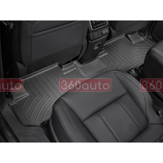 3D килимки для Subaru Ascent 2019- чорні задні Bucket Seating WeatherTech 4414754