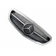 Решетка радиатора на Mercedes E-class W212 2013-2016 AMG стиль серая с хромом Classic MB-W212C132