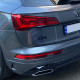 Автологотип емблема напис Audi Q5 чорний Emblems325318