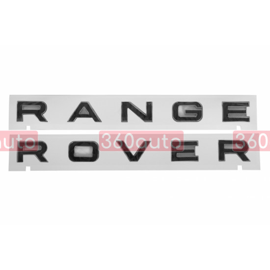 Автологотип шильдик эмблема надпись Range Rover LR076943 для комплектации SVAutobiography