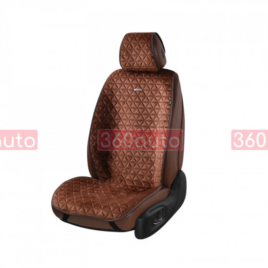 Автонакидки коричневі, комплект Elegant Milano Maxi EL 700 305