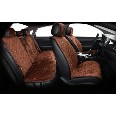 Автонакидки коричневые, комплект Elegant Milano Maxi EL 700 305