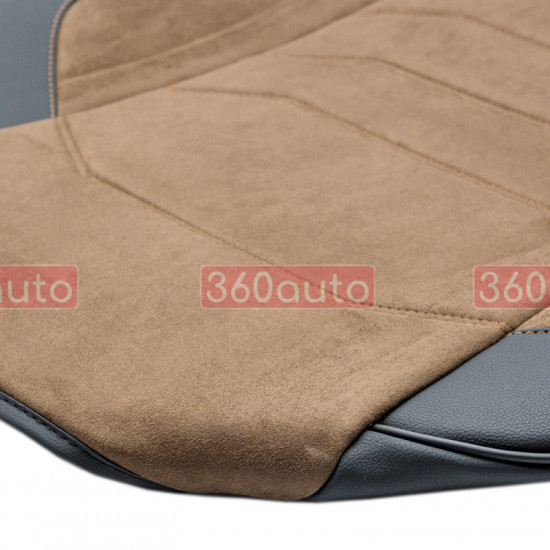 Автонакидки коричневі, комплект Elegant Verona Maxi 5D EL 700 145