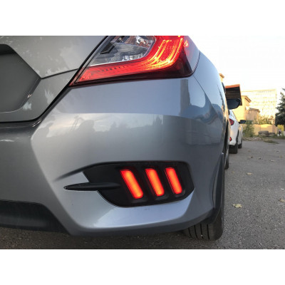 Задние габариты для Honda Civic Sedan 2016- LED
