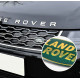 Автологотип шильдик эмблема Land Rover Gold 86х43мм в радиаторной решетке, на крылья