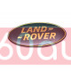 Автологотип шильдик емблема Land Rover Gold 86х43мм в решітку радіатора, на крила