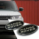 Автологотип шильдик эмблема Land Rover Range Rover Black 86х43мм в радиаторной решетке, на крылья