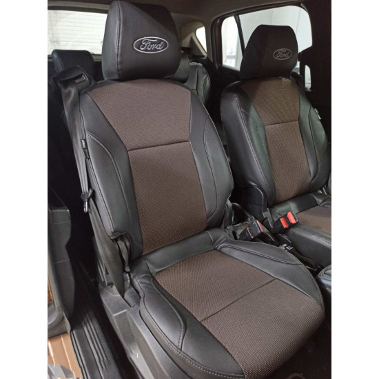 Модельні чохли на сидіння Ford B-Max 2012-2017 комбіновані 80.05.48 Пошиття під Замовлення