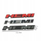 Автологотип шильдик эмблема Chrysler, Jeep, Dodge, RAM Hemi red black Emblems 327021