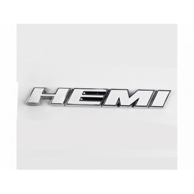 Автологотип шильдик емблема Chrysler, Jeep, Dodge, RAM Hemi white Emblems327022
