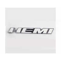 Автологотип шильдик эмблема Chrysler, Jeep, Dodge, RAM Hemi white