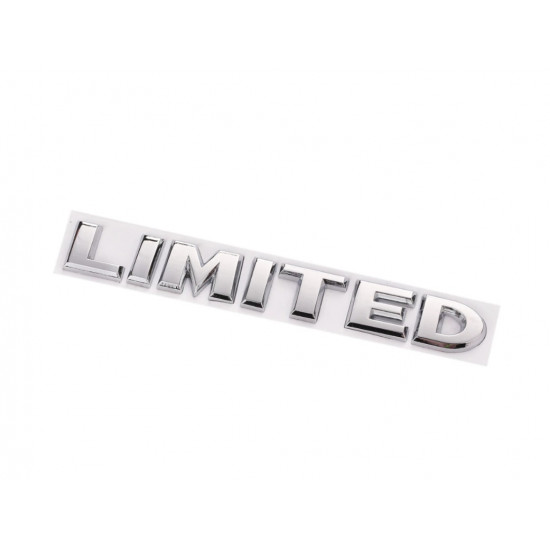 Автологотип шильдик емблема напис Jeep Limited хром Emblems327049