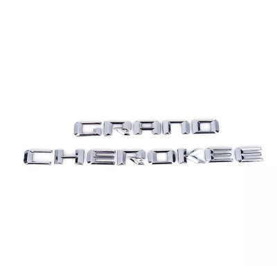 Автологотип шильдик эмблема надпись Jeep Grand Cherokee 2011-2019 хром