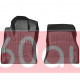 3D коврики для Fiat 500L 2013- черные передние WeatherTech 447291
