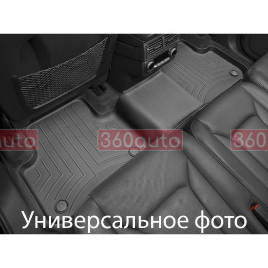 3D килимки для Toyota Avalon 2019- AWD чорні задні WeatherTech 4416242