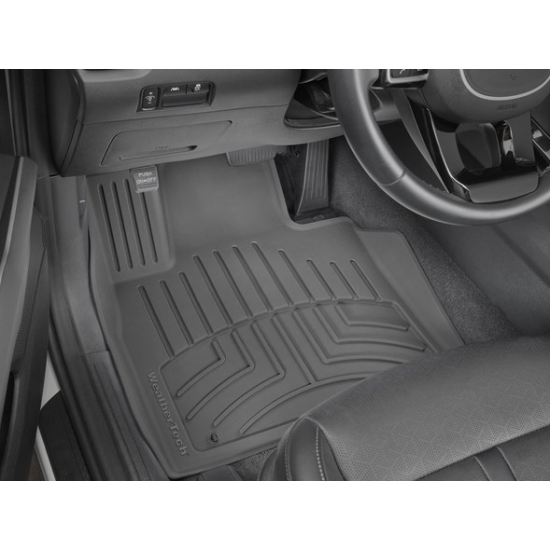 3D коврики для Kia Sorento 2021- черные передние WeatherTech HP 4416501