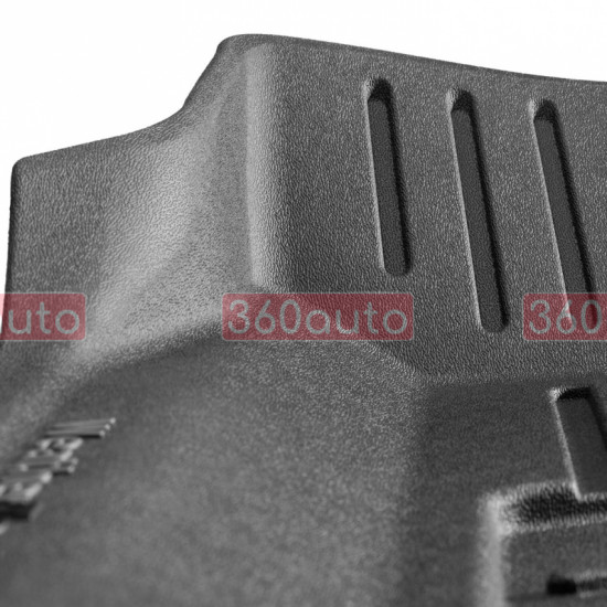 3D коврики для Infiniti QX60, Nissan Pathfinder 2012- черные передние WeatherTech HP 444451IM