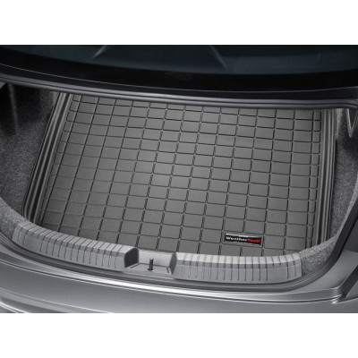 Коврик в багажник для Volkswagen Jetta 2019- черный WeatherTech 401077