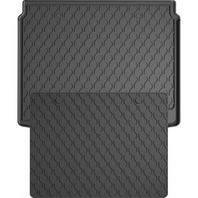 Резиновый коврик в багажник Gledring для Cupra Formentor (mkI) 2020→ (верхний уровень)(багажник с защитой) (GR 1888-1999)