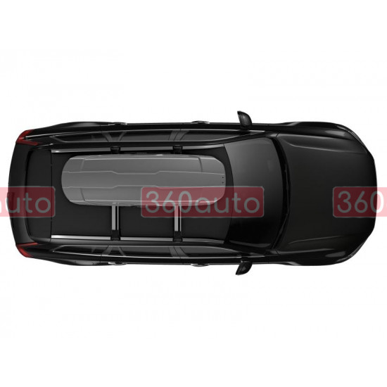Вантажний бокс на дах автомобіля Thule Motion XT Sport 300л сірий (Автобокс TH 629600)