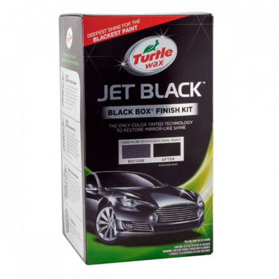 Набор для автомобилей черного цвета Turtle Wax Black Box Jet Black Finish Kit