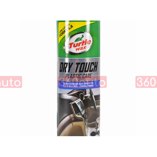 Полироль для пластика Turtle Wax Dry Touch Plastic Care 300 мл