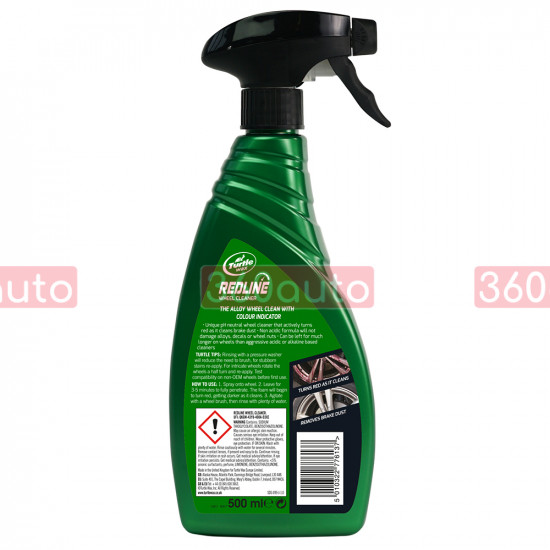 Очисник колісних дисків Turtle Wax Red Line 500 мл