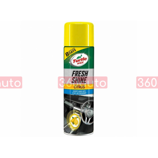 Поліроль для панелі приборів Turtle Wax Fresh Shine Цитрус 500мл