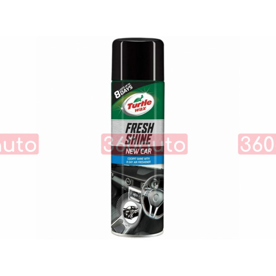 Полироль для панели приборов Turtle Wax Fresh Shine Новый автомобиль 500мл