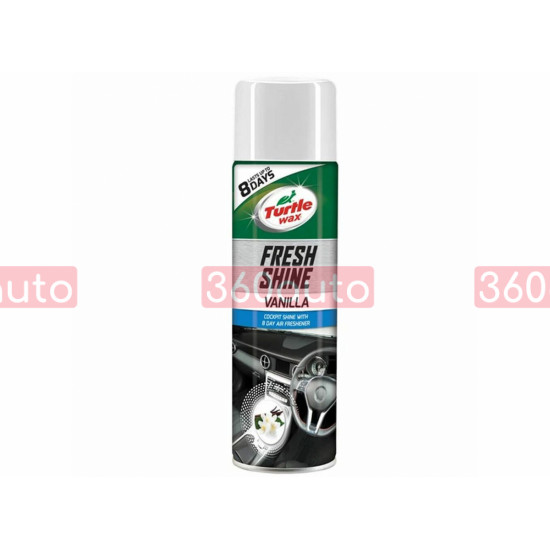 Полироль для панели приборов Turtle Wax Fresh Shine Ваниль 500мл