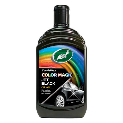 Цветообогащенный полироль Turtle Wax Color Magic Extra Fill 500 мл черный