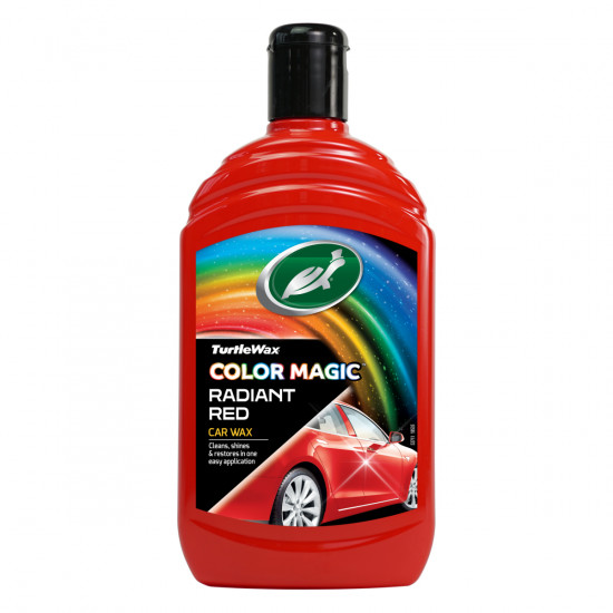 Кольоровий поліроль Turtle Wax Color Magic Extra Fill 500 мл червоний