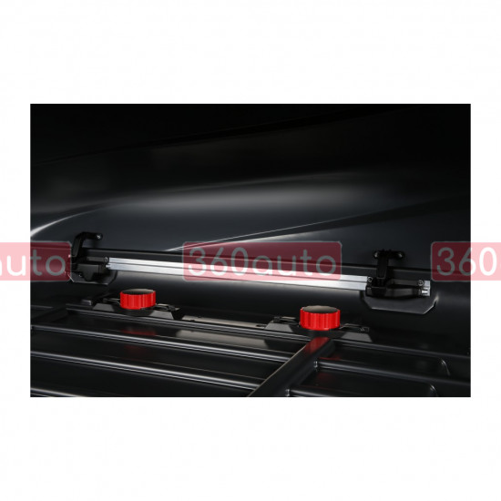 Вантажний бокс на дах автомобіля Modula Evo 470 Gloss Black (Автобокс MOCS0183 чорний)