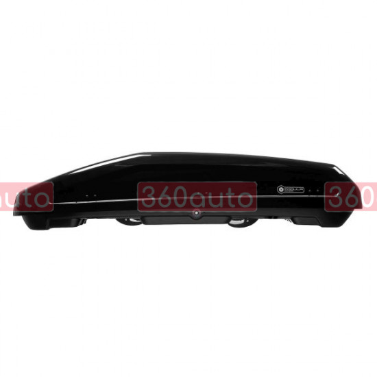 Вантажний бокс на дах автомобіля Modula Evo 550 Gloss Black (Автобокс MOCS0163 чорний)
