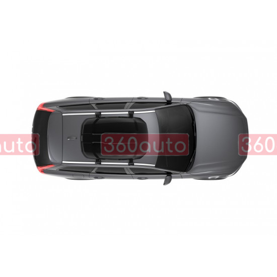 Грузовой бокс на крышу автомобиля Thule Force XT S 300л черный (Автобокс TH 635100)