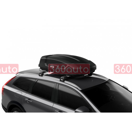 Вантажний бокс на дах автомобіля Thule Force XT S 300л чорний (Автобокс TH 635100)