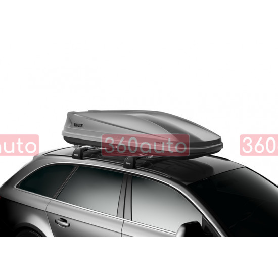 Грузовой бокс на крышу автомобиля Thule Touring L 420л gray matte (Автобокс TH 634800)