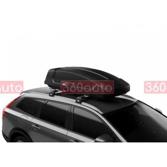 Вантажний бокс на дах автомобіля Thule Force XT M 400л чорний (Автобокс TH 635200)