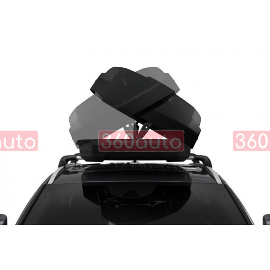 Грузовой бокс на крышу автомобиля Thule Force XT M 400л черный (Автобокс TH 635200)
